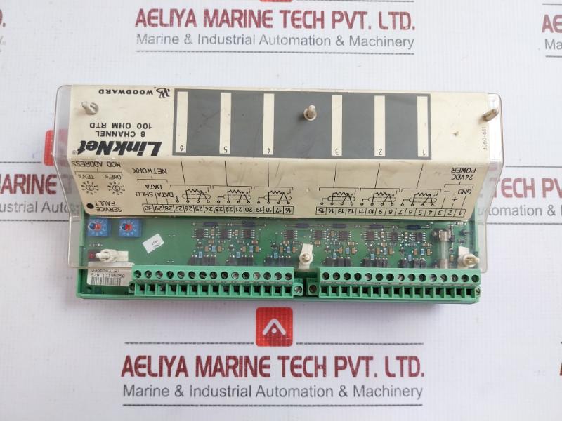 18-32Vdc 3.7W Woodward 9905-970 Linknet 6-channel Input Module