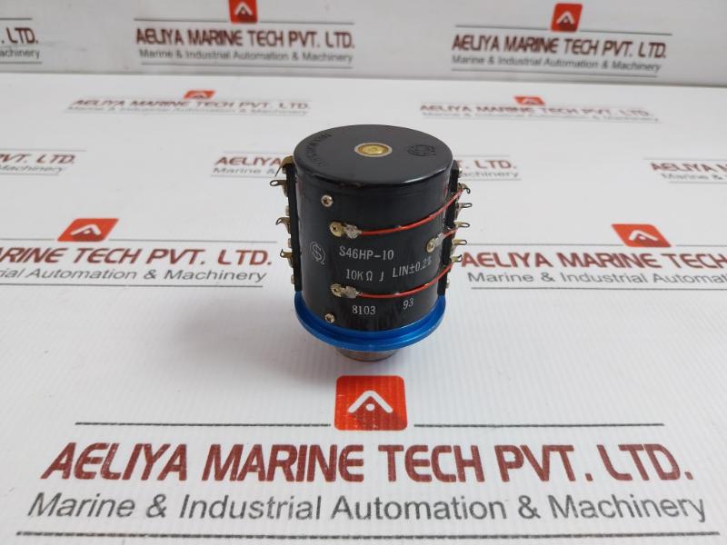 S46hp-10 Multi-Turn Wire-Wound Potentiometer By Helicalohm