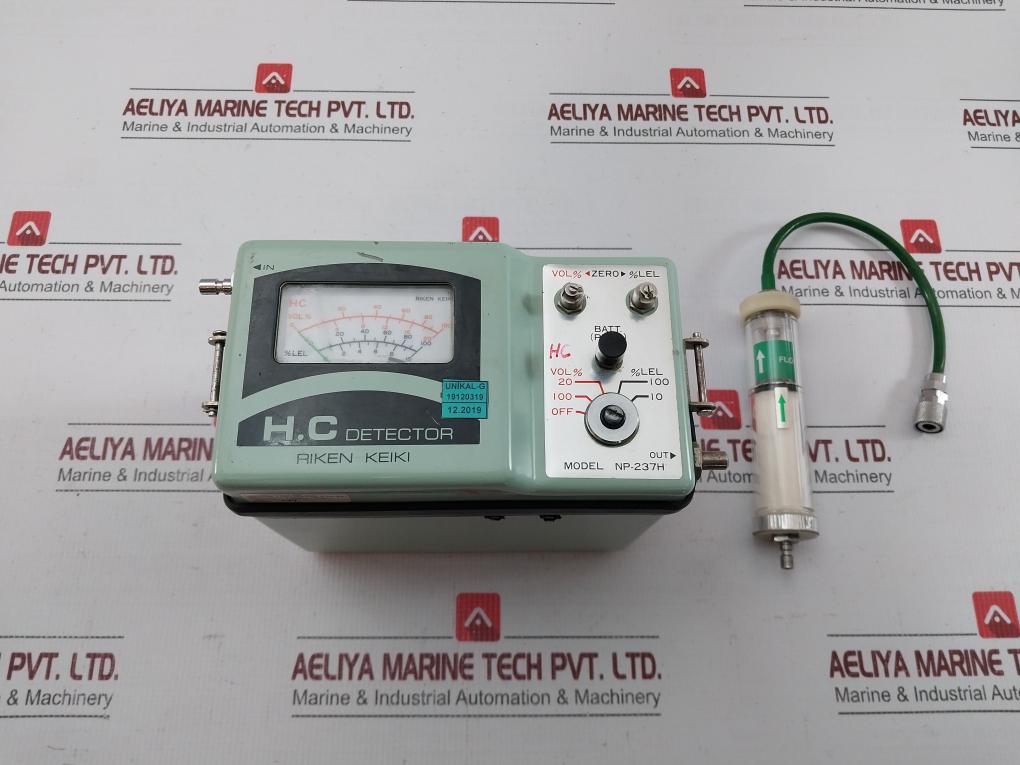 Dc 6v Riken Keiki Np-237h Portable Hc Vapor Detector Lel Monitoring Unit