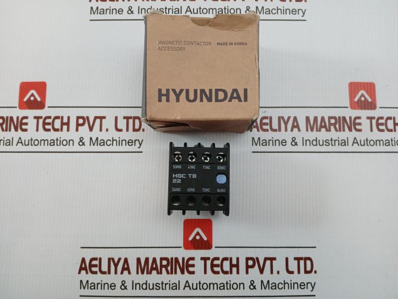 Auxiliary Contact Block Hyundai Hgc Tb 22Ns 16A 690V