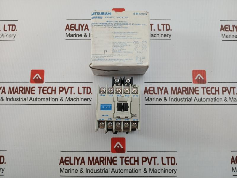 20A Ac400V Mitsubishi S-n12 Magnetic Contactor