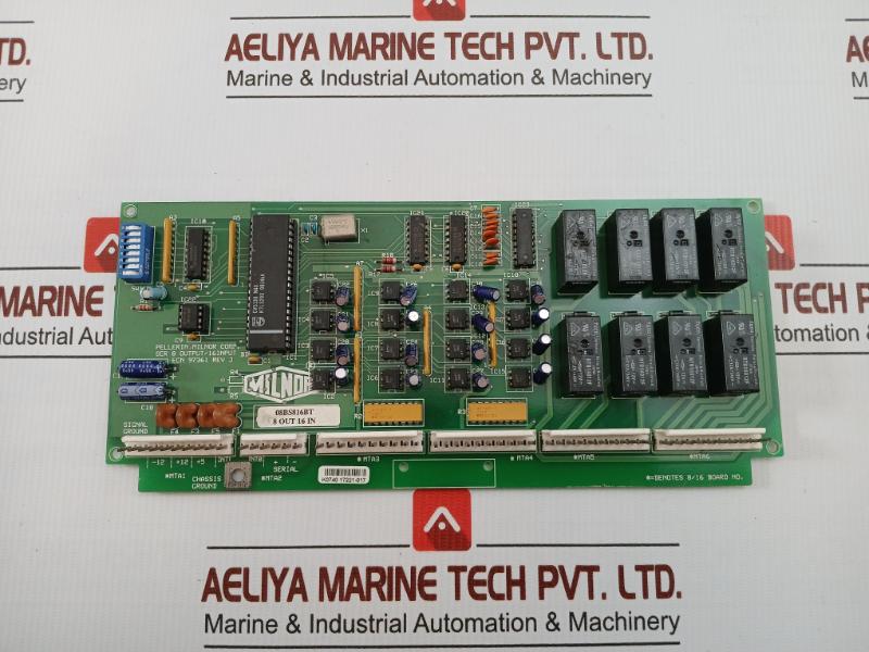 I/O Circuit Board Pellerin Milnor 08Bs816Bt  Rev-j