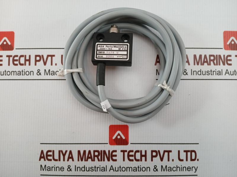 Asa Schalttechnik Limit Switch With A Grey Cable Sm10 T175 U