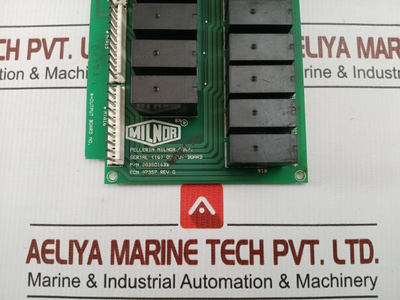 Milnor Serial Output Board Rev G 08Bs016Bb
