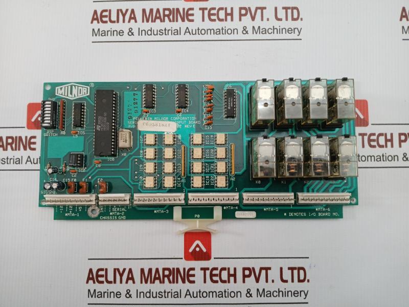 Milnor I/O Printed Circuit Board Rev-e 08Bs816At