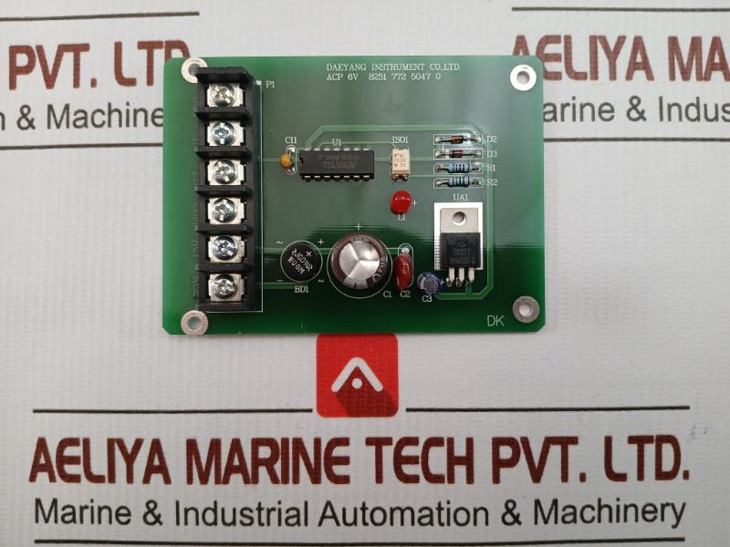 Daeyang 8251 772 5047 0 Acp 6V Signal Conditioning Pcb Card