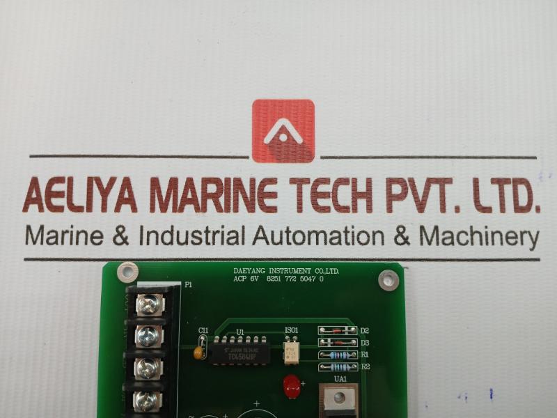 Daeyang 8251 772 5047 0 Acp 6V Signal Conditioning Pcb Card