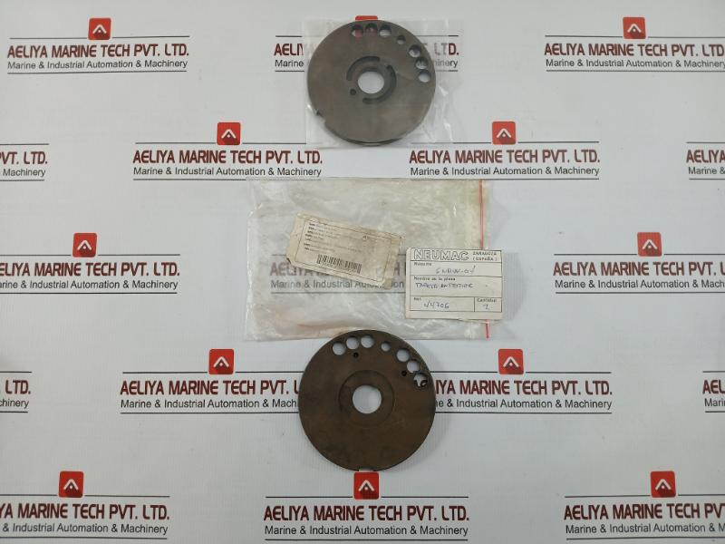 Front Cover Top Plate Air Motor Winch Neumac Zaragoza 6Nrw-04