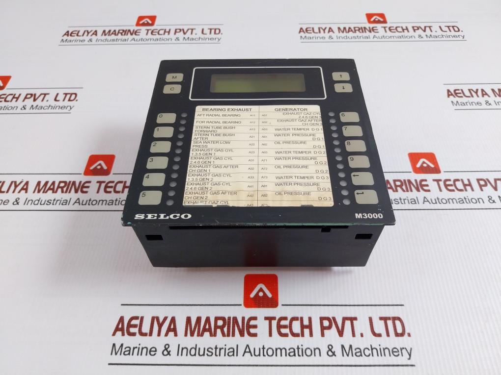 M3000.0010 Analogue Alarm Monitor 24 Volt - Selco