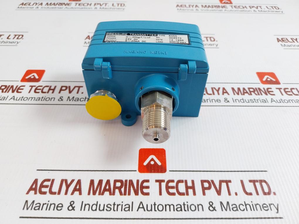 Pressure Transmitter 0-35 Kgf/Cm Nagano Keiki Kh55  24V Dc