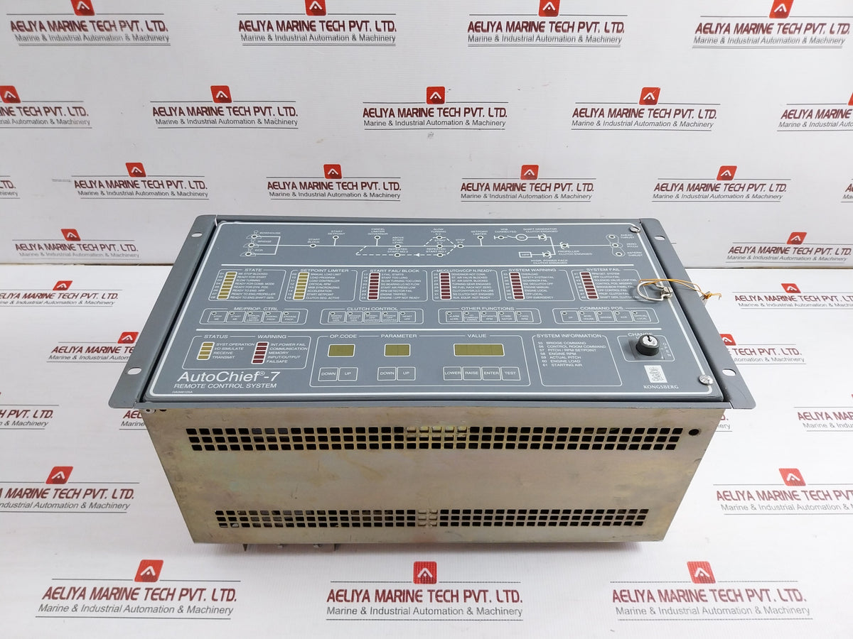 Ac7 Ecr Autochief 7 Control Room Unit F/ Remote Control System 24vdc Brand Kongsberg