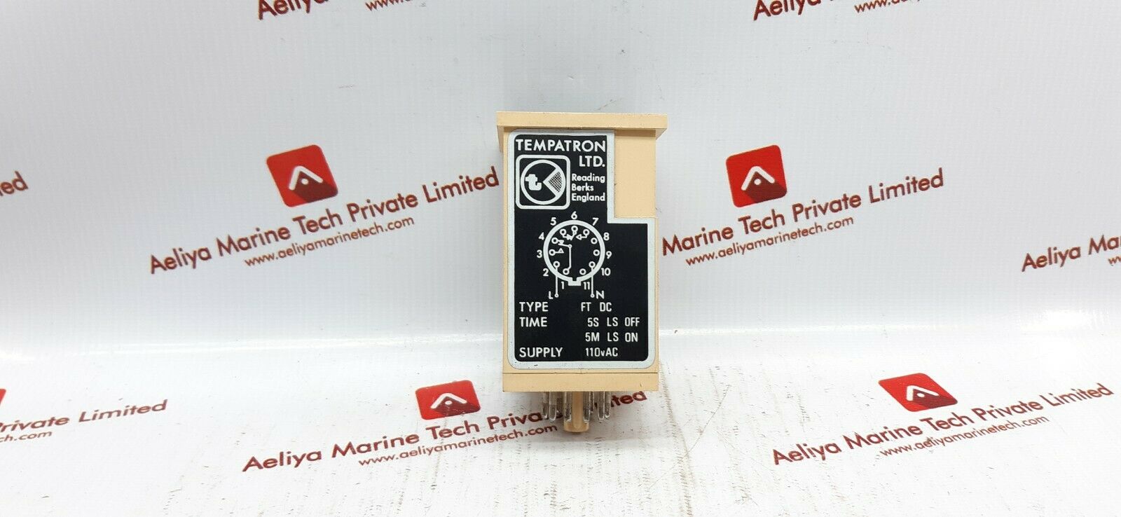 Tempatron ft dc timer relay 110vac