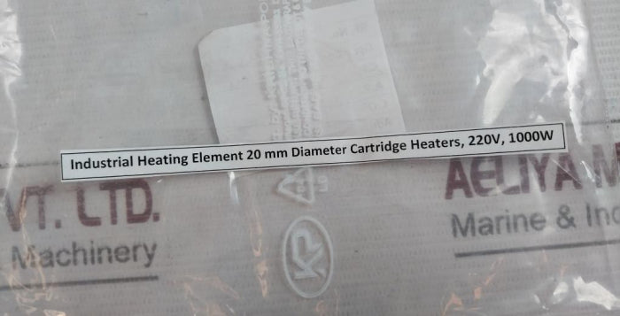 20Mm Diameter Cartridge Heater 220V 1000W