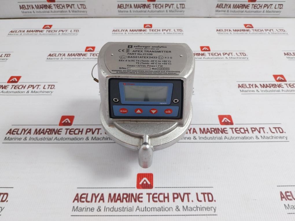 2110b 2200 Apex Transmitter 32vdc 7w 02221217 By Zellweger Analytics
