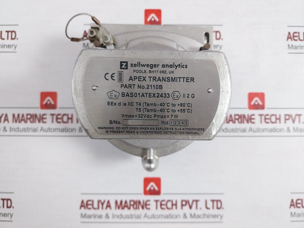 2110b 2200 Apex Transmitter 32vdc 7w 02221217 By Zellweger Analytics