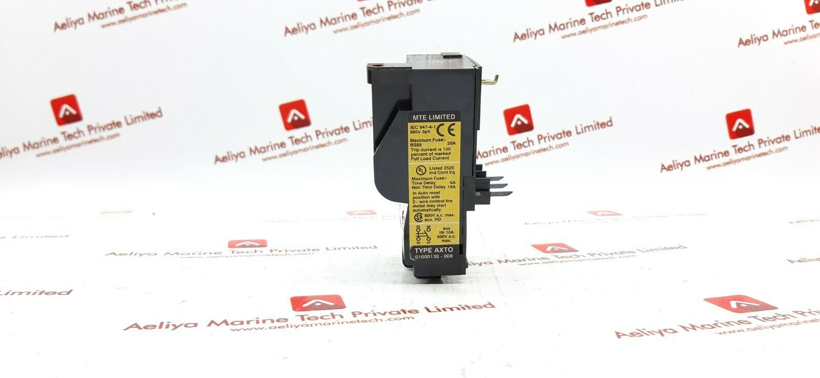 Mte axto 01-000130-008 overload relay