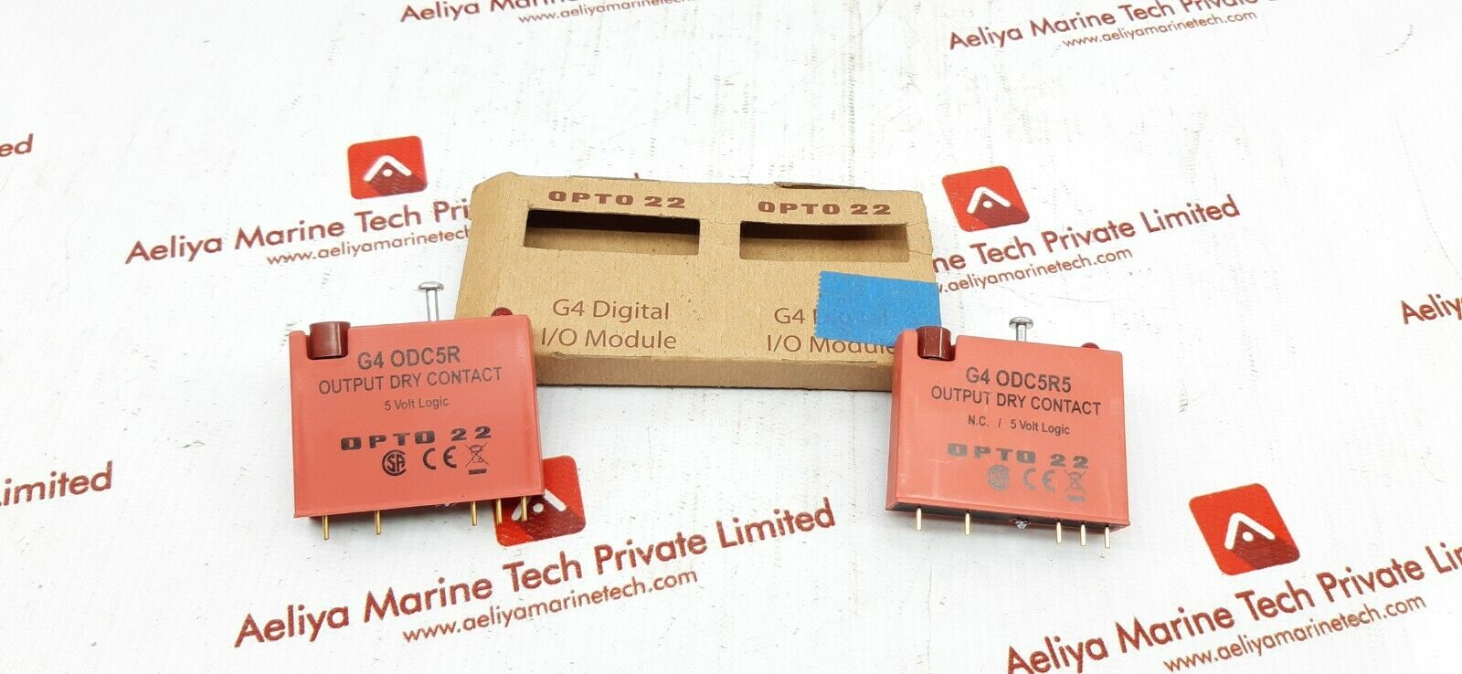 lot 2x Opto 22 g4 odc5r5 output dry contact