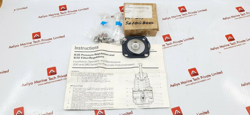 Compressor Regulator R38 R38-b38 pressure regulator r38-100r – Aeliya Marine