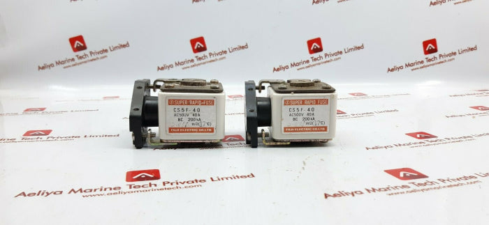 Fuji cs5f-40 super rapid fuse 500v 40a