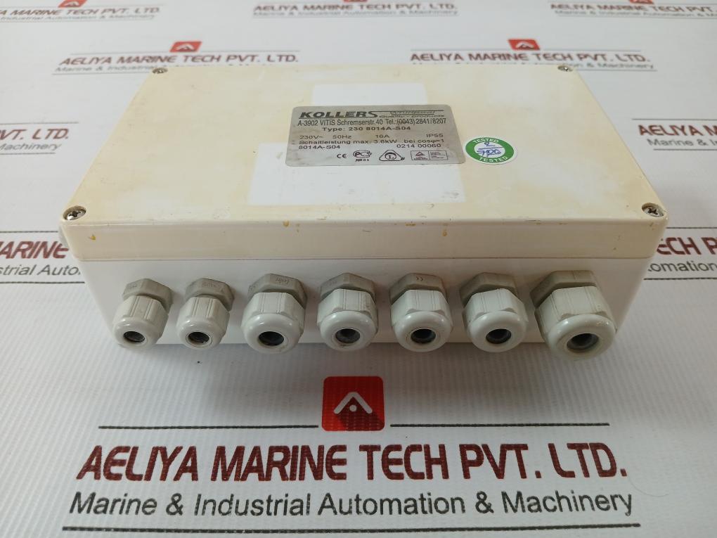 230 8014a-S04 Electronic Control Box 230v 50hz 16a By Kollers