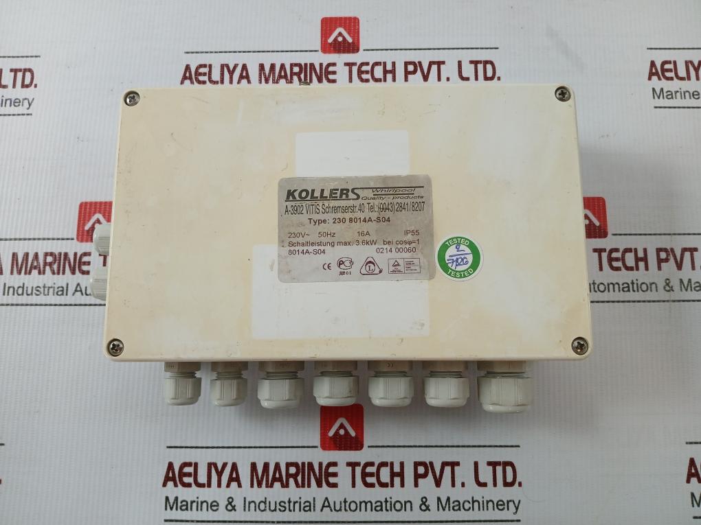230 8014a-S04 Electronic Control Box 230v 50hz 16a By Kollers