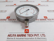 230.20.160 Pressure Gauge 100 Kg/Cm2 & Psi 1/2 Bsp Bottom Brand Wika