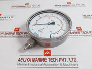 230.20.160 Pressure Gauge 100 Kg/Cm2 & Psi 1/2 Bsp Bottom Brand Wika