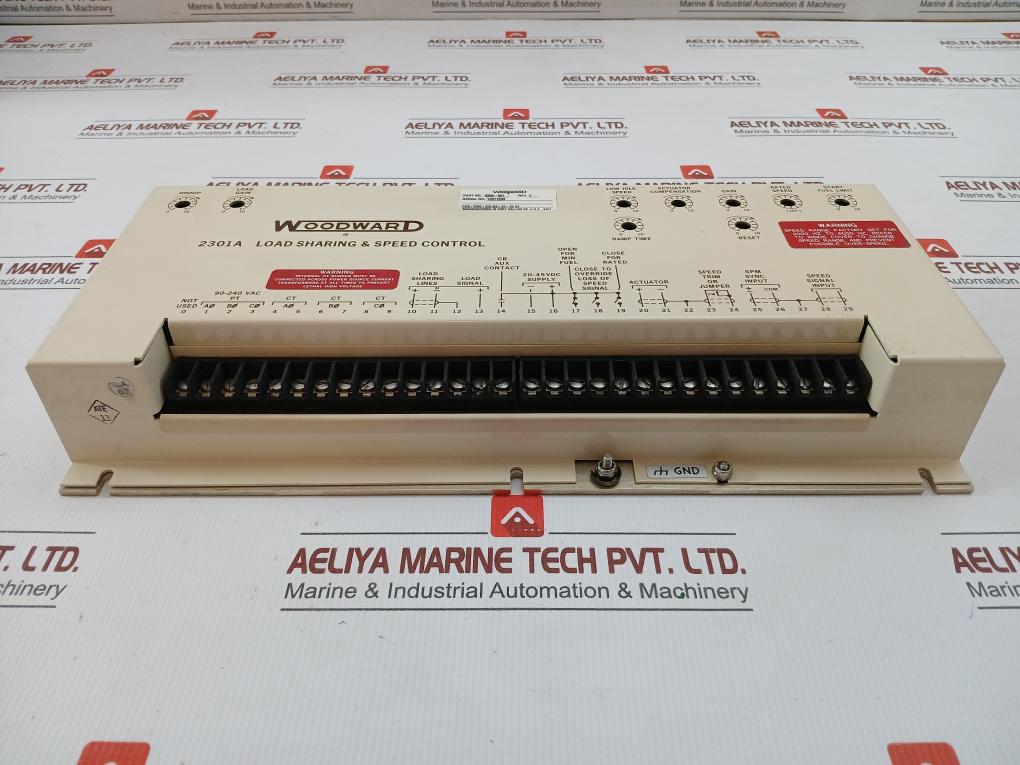2301a By Woodward Load Sharing & Speed Control Module 20-45 Vdc