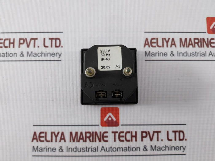 230V Hour Meter 60Hz 20.02