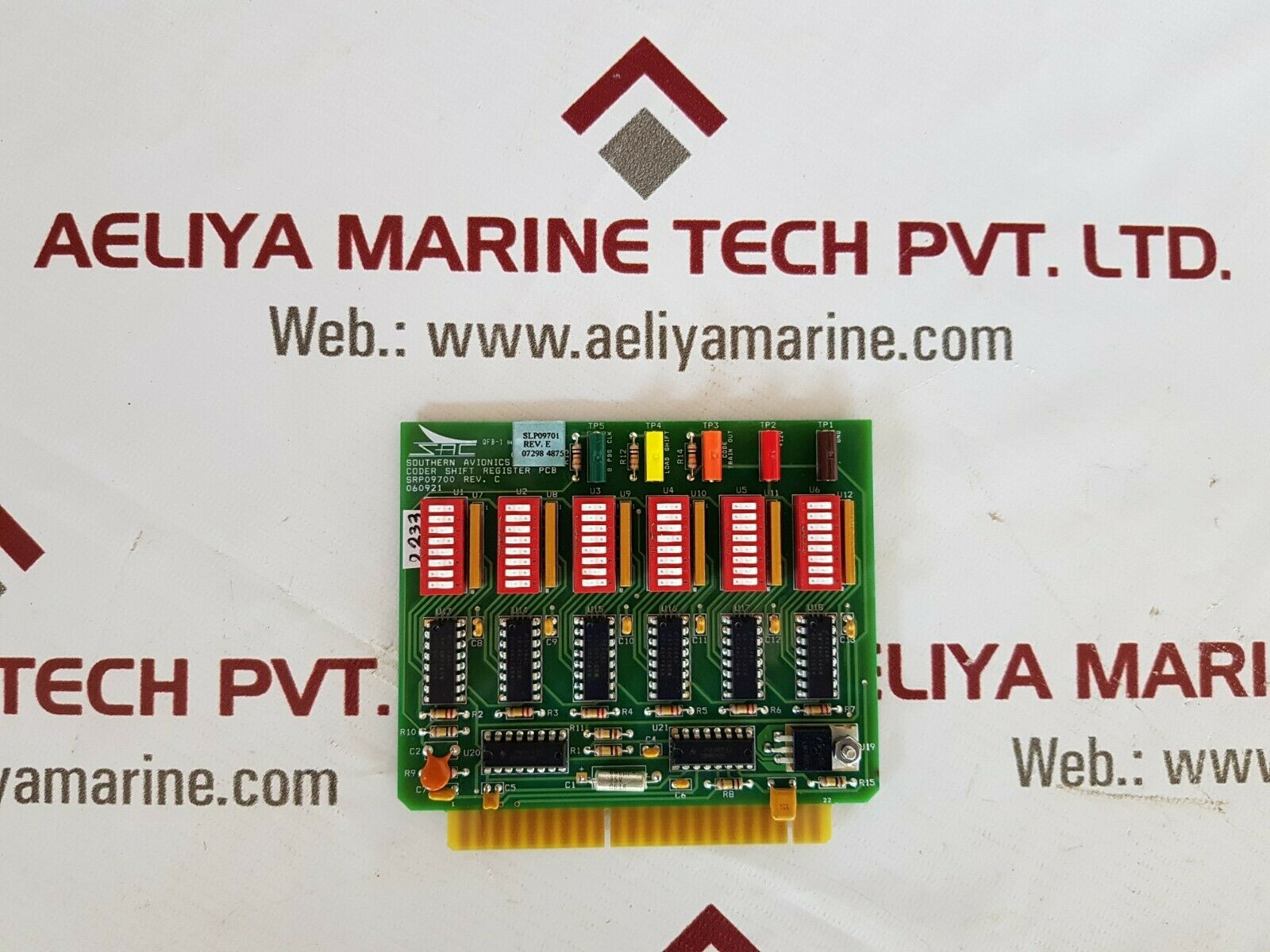 Southern avionics srp09700 coder shift register pcb srp 09700