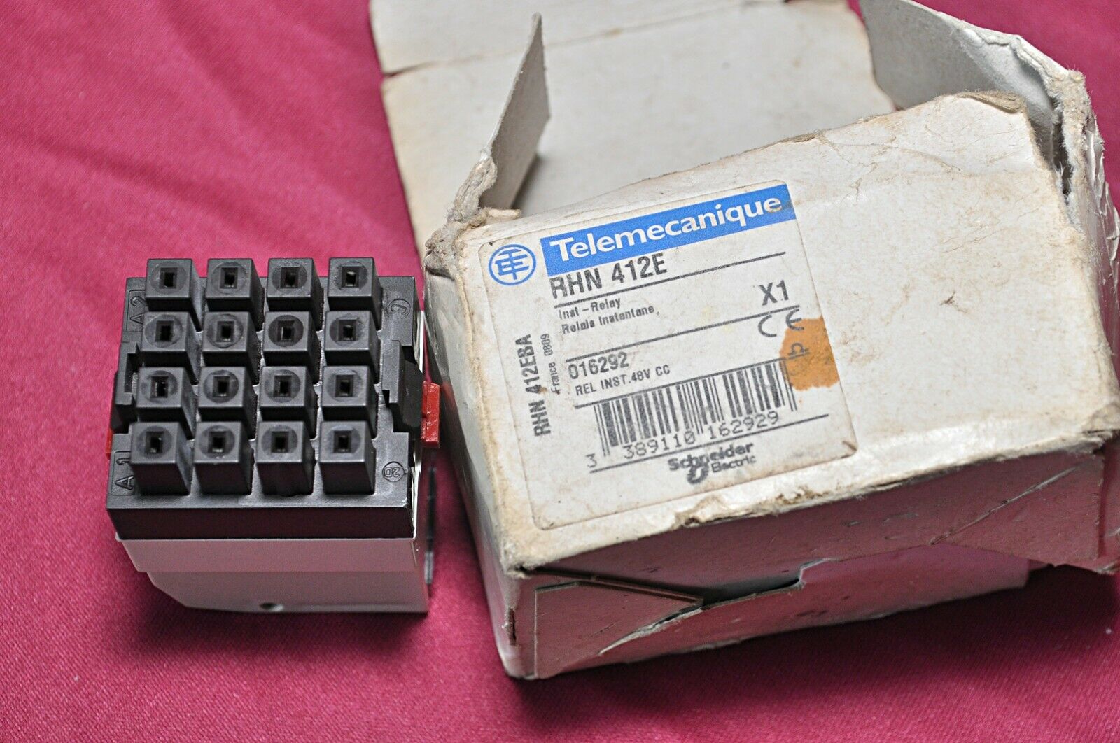 Telemecanique rhn 412e relay 48v