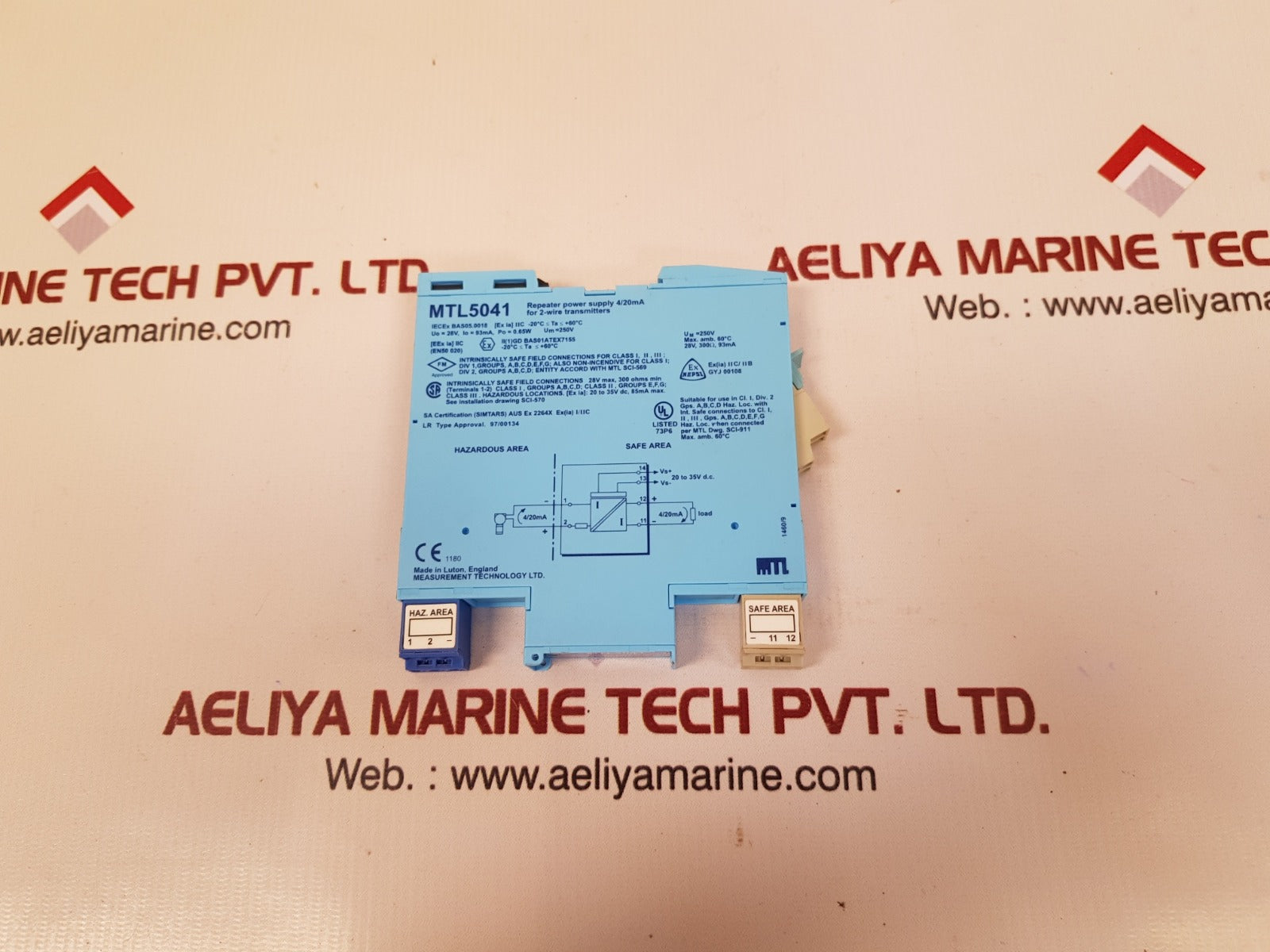 Measurement technology mtl 5041 repeater power supply new