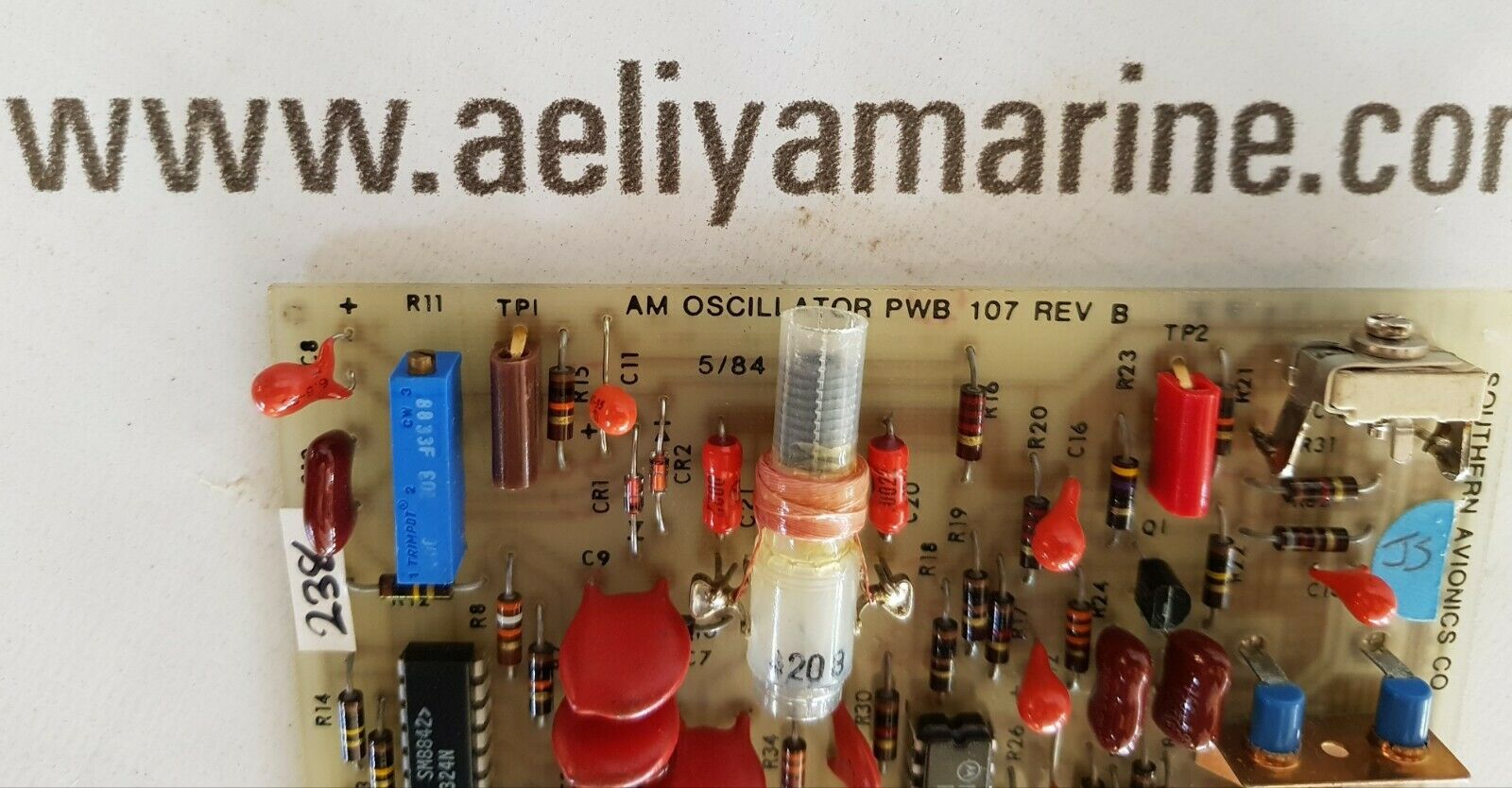 Southern avionics pwb 107 rev b pcb card