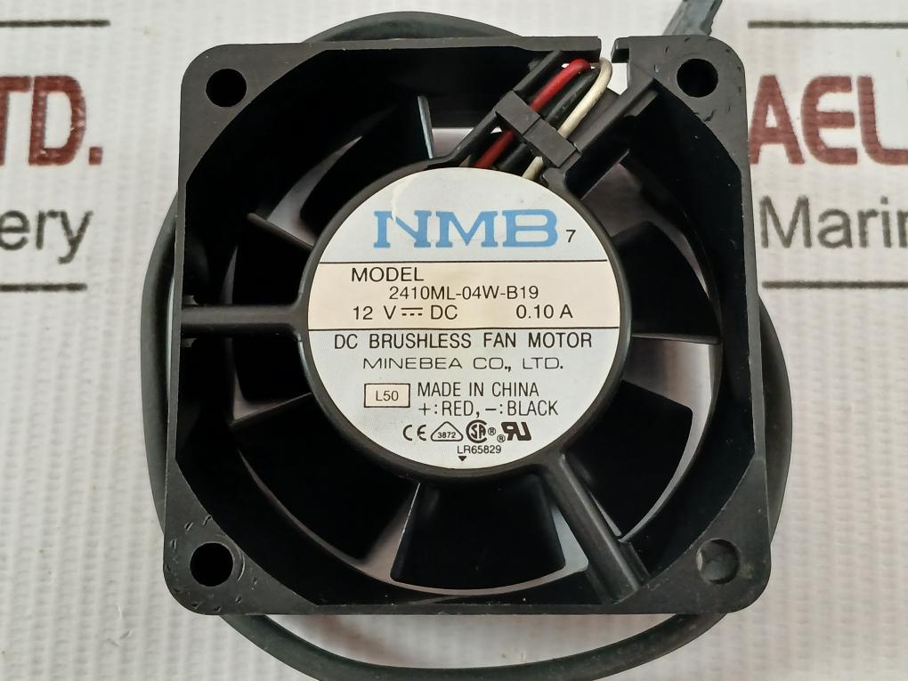 2410ml-04w-B19 Brushless Dc Fan Motor By Nmb Dc-12v 0.10a