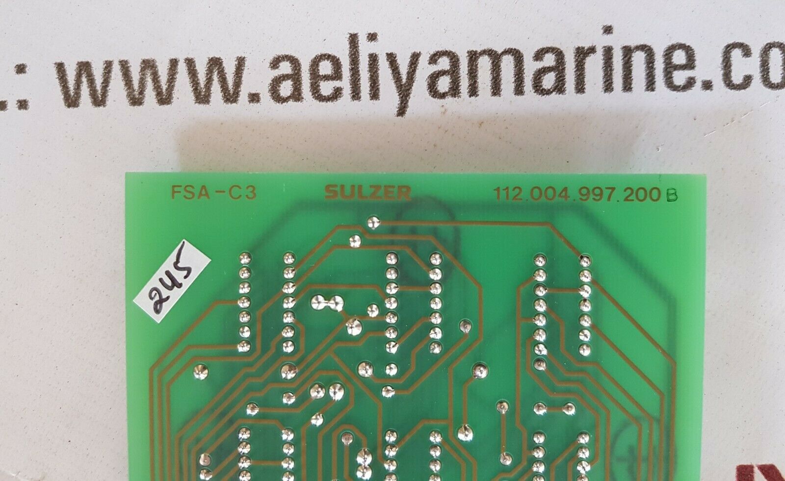 Sulzer fsa-c3 pcb card 112.004.997.200b