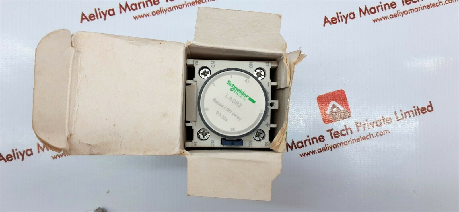 Schneider Ladr2 Time Delay Block 0.1-30S