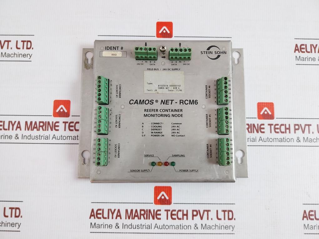 24vac Stein Sohn Refer Container Monitoring System B102001a 000000102