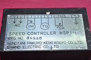Nunotani hakuyo keiki speed controller wspi-1