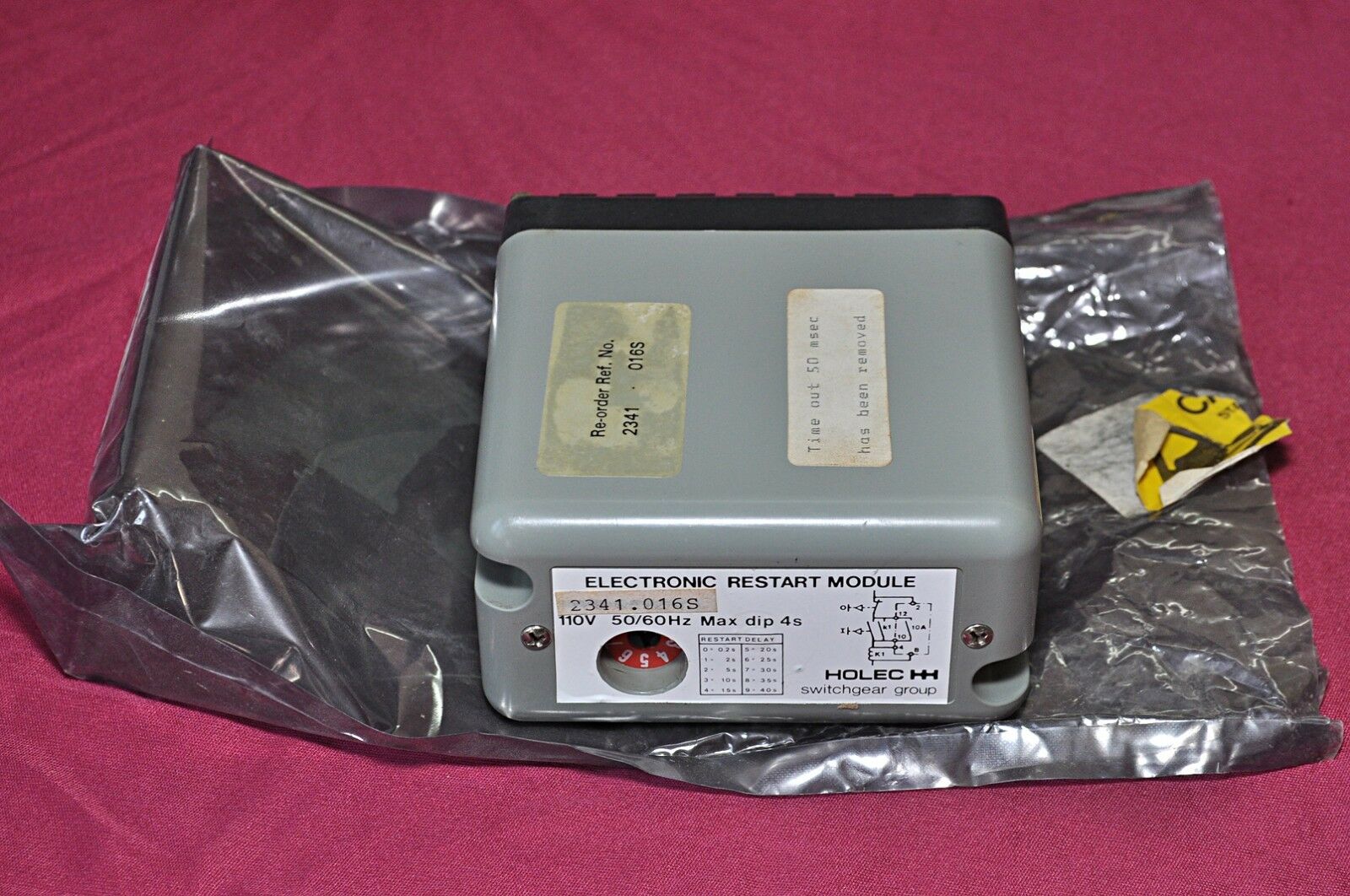 Holec 2341.016s electronic restart module