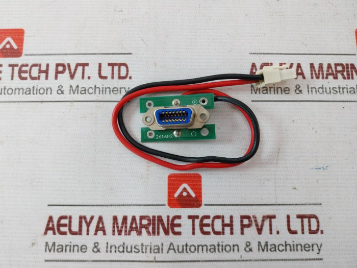 2616P2 Straight Dip Ribbon Receptacle Unit