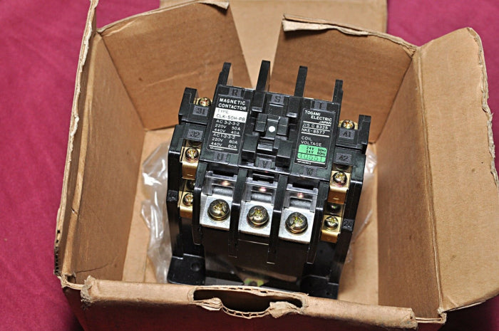 Togami electric clk-50h-p8 magnetic contactor