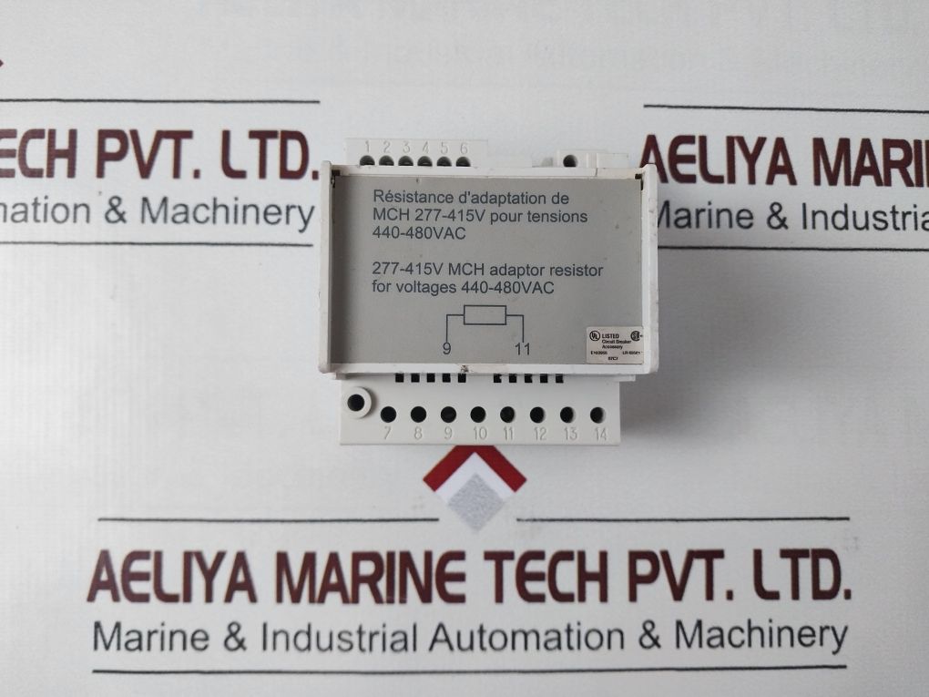 Schneider Electric E103955 Mch Adaptor Resistor 277-415V