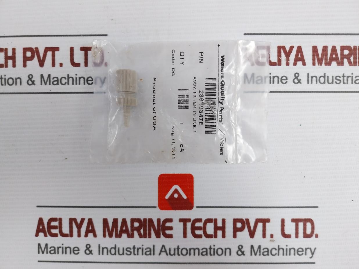 289003478 Inline Filter Assembly Waters