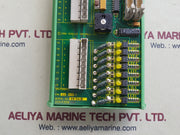 Cegelec controls 20Ã—4358a1sr 16 way digital input panel