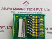 Cegelec controls 20Ã—4358a1sr 16 way digital input panel