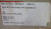 Alstom dl65n-22 air break contactor