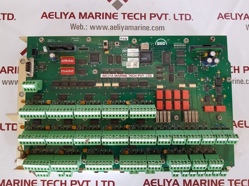 Man B&W 1211636-9 Bcu Module Rev 1.5