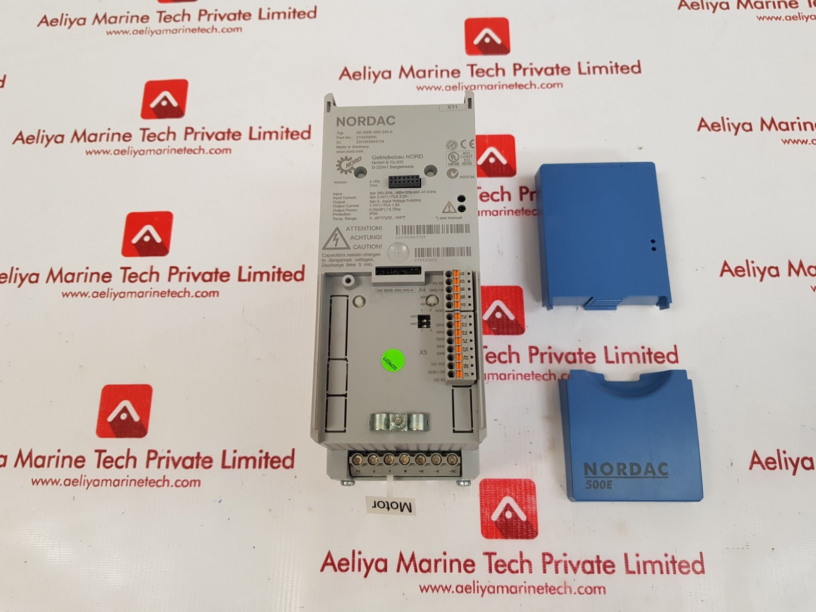 Nordac sk 500e-550-340-a inverter 275420055