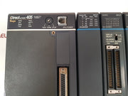 Koyo direct logic 405 d4-450 cpu,f4-04ad,d4-64nd2,d4-08na,d4-32nd3-1,f4-08trs-1,