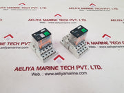 Schneider 784Xdxm4L-24D Relay With Magnecraft 70-784D14-1 Relay Base